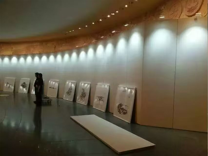 无缝书画展板租赁