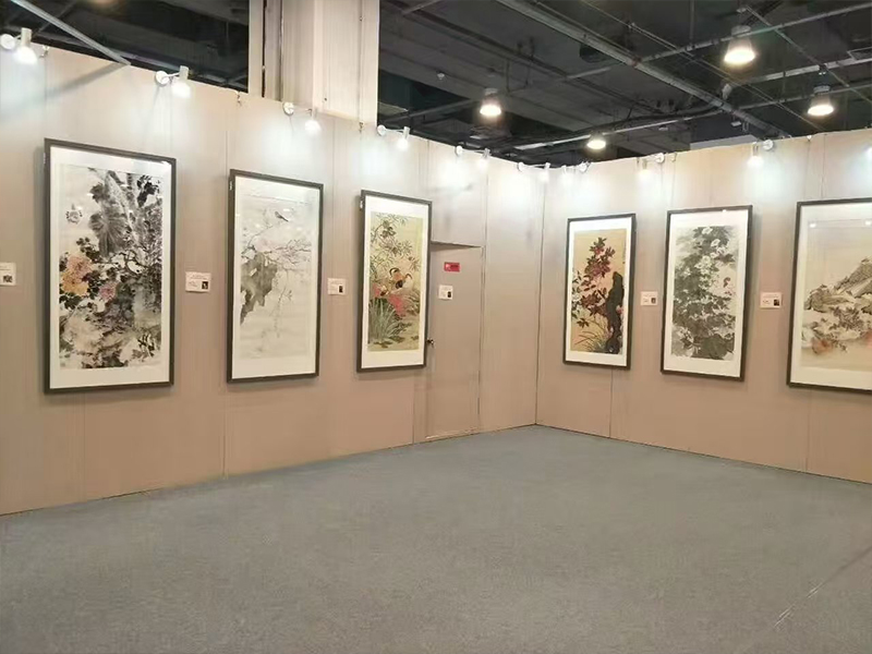 书画展板租赁对于艺术展览的重要性